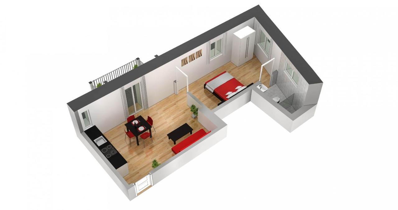 Hitrental Altstetten Apartments チューリッヒ エクステリア 写真
